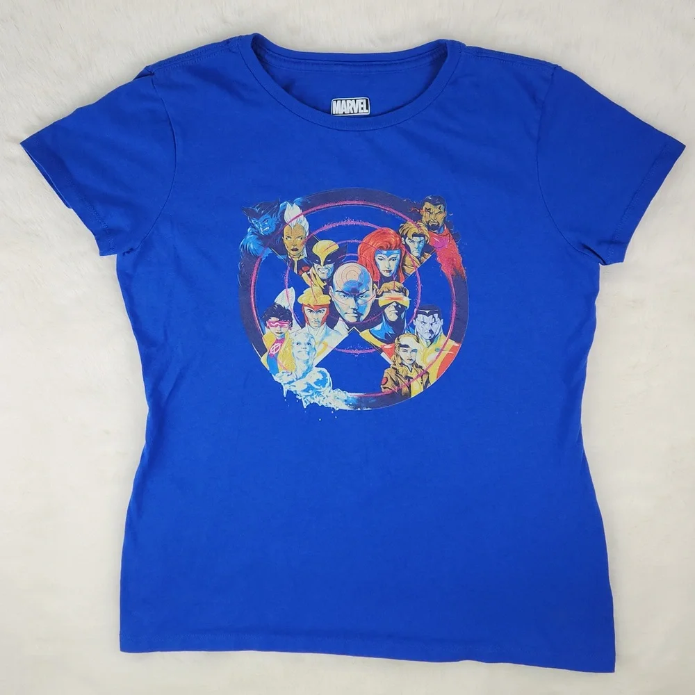 MARVEL Graphic Ladies Crew Neck Tee Size M